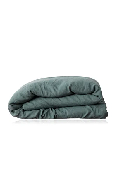 Cultiver - Linen Duvet Cover - Blue