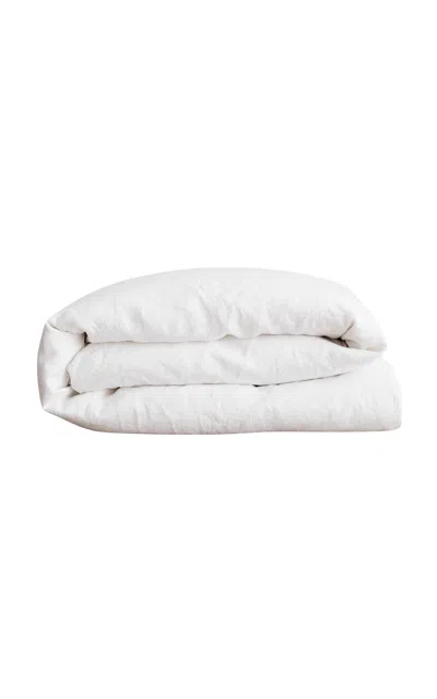 Cultiver - Linen Duvet Cover - White
