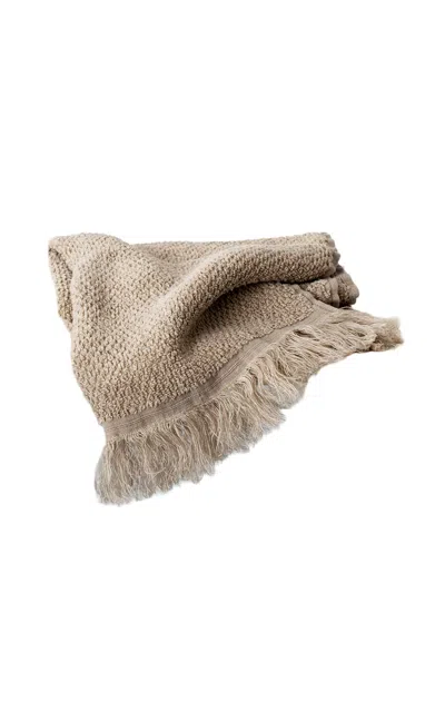Cultiver - Pure Linen Hand Towel - Tan
