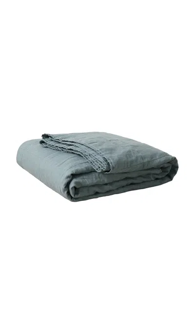 Cultiver - Quilted Bedcover - Blue