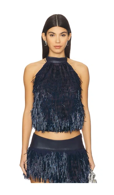 Cultnaked Copacabana Top In Blue