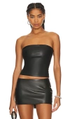 Cultnaked Killa Bandeau Top In Black
