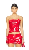 Cultnaked Love Killa Bandeau In Red