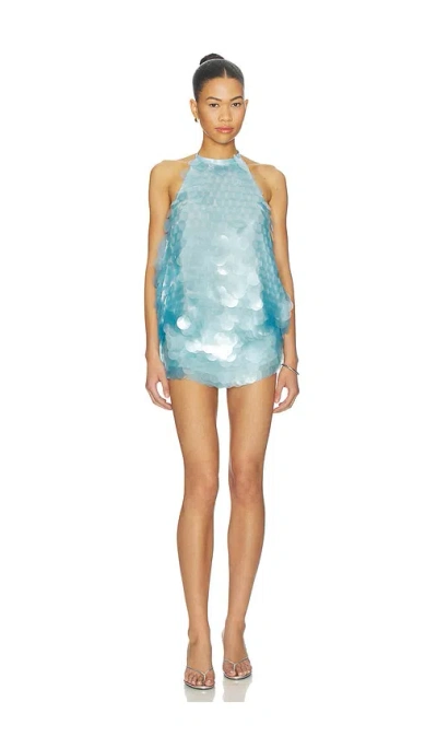 Cultnaked Museum Dress In Blue