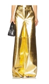 Cultnaked Slouchy Trousers In Metallic Gold