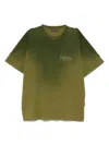 Cultura Embroidered-logo T-shirt In Green