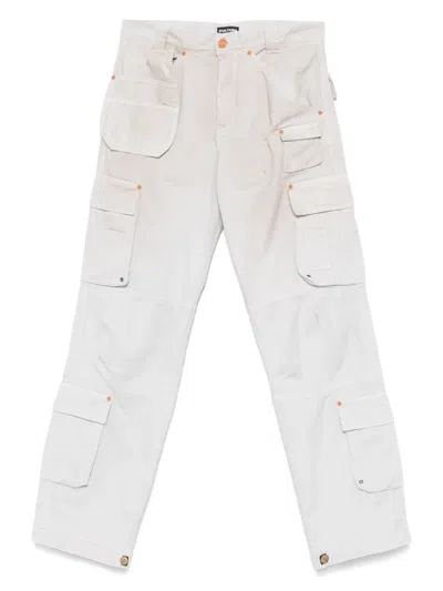 Cultura Cargo Trousers In Beige