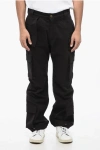 Cultura Cotton Cargo Pants With Golden Button
