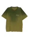 Cultura Embroidered-logo T-shirt In Green