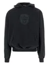 Cultura Cotton Sweatshirt With Logo In Black