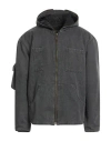 Cultura Man Denim Outerwear Black Size Xl Cotton, Polyester