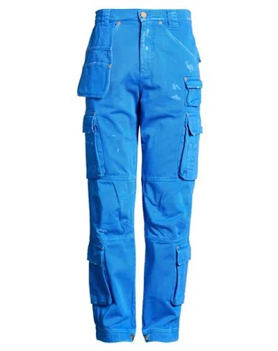 Cultura Man Jeans Bright Blue Size S Cotton