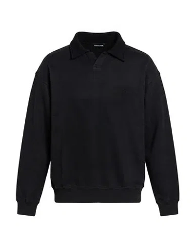 Cultura Man Sweatshirt Black Size S Cotton