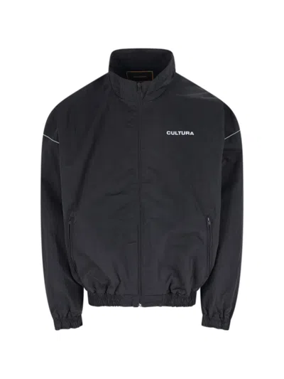 Cultura Men's 100% Nylon Jacket In Black