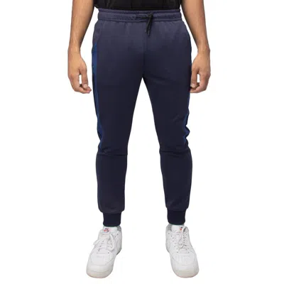 Cultura Men's Active Fashion Fleece Jogger Sweatpants With Pockets For Gym Workout And Running In Blue
