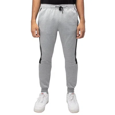 Cultura Men's Active Fashion Fleece Jogger Sweatpants With Pockets For Gym Workout And Running In Grey