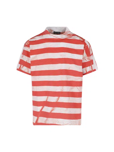 Cultura Men's Graphic T-shirt With Statement Print In Multi