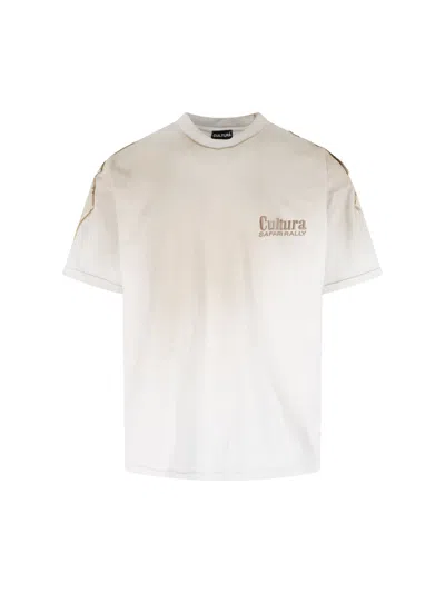 Cultura Men's Light & Natural Cotton T-shirt In White