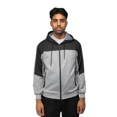 Cultura Men's Light Weight Active Athletic Hoodie Sweater For Gym Workout And Running In Grey