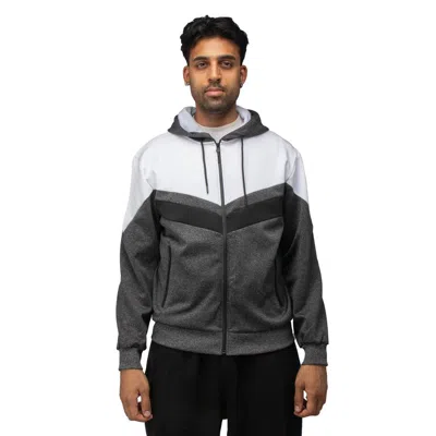 Cultura Men's Light Weight Active Athletic Hoodie Sweater For Gym Workout And Running In White