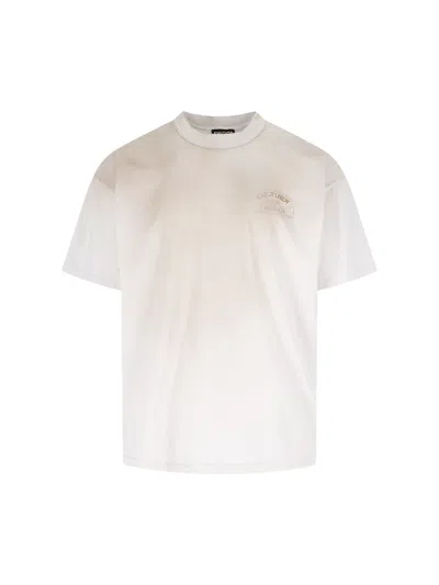 Cultura Men's Lightweight 100% Cotton T-shirt In Sand