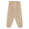 Cultura Elasticated-waist Trousers In Beige
