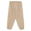 Cultura Elasticated-waist Trousers In Beige