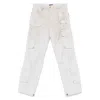 Cultura Cargo Trousers In Beige