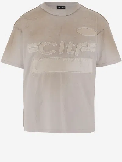 Cultura T Shirt With Cotton Logo