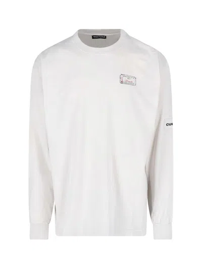 Cultura T-shirt Logo In White
