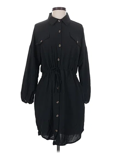 Pre-owned Culture Code Casual Dress In Black