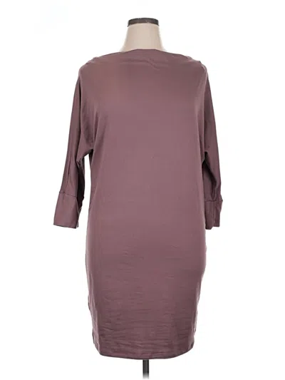 Pre-owned Culture Code Casual Dress In Burgundy