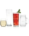 Culver Mr. Mrs. Glassware Collection In Mr-mrs