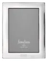 Cunill America Tiffany Plain Personalized Frame, 5" X 7" In Silver Futura Font