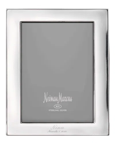 Cunill America Tiffany Plain Personalized Frame, 8" X 10" In Gray