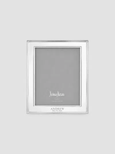 Cunill Madison 8" X 10" Sterling Silver Frame In White