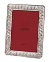 Cunill Sterling Silver Floral Frame In Metallic