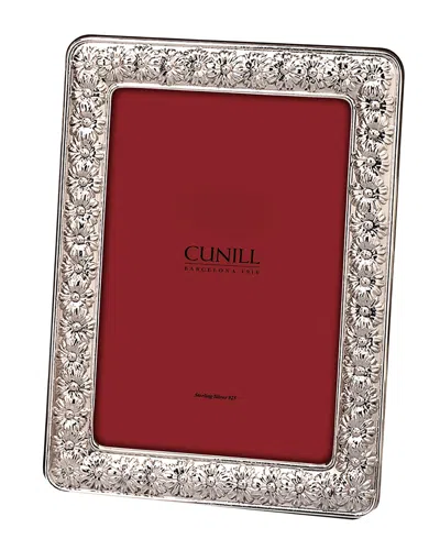 Cunill Sterling Silver Floral Frame