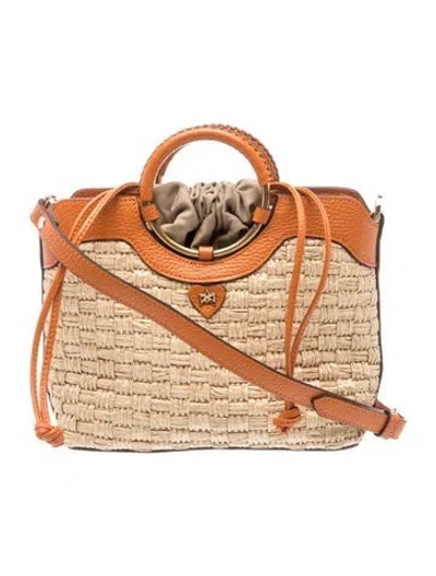 Pre-owned Cuoieria Fiorentina Leather Top Handle Bag In Neutral