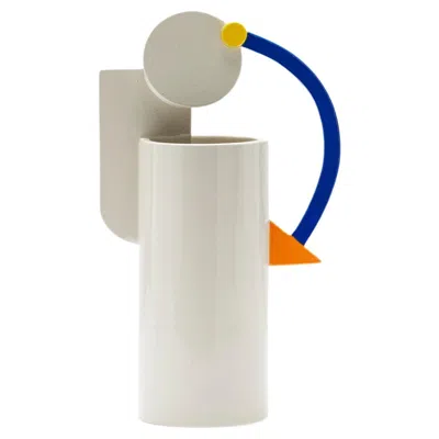 Pre-owned Cuorecarpenito Toto - Space M Collection - Handcrafted Ceramic Vase Glazed In Sand
