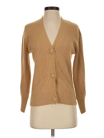 Pre-owned Cupcake Cardigan Sweater In Tan