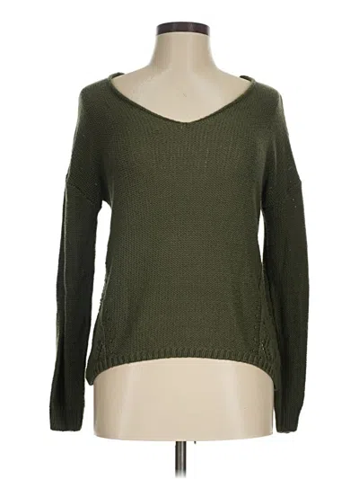 Pre-owned Cupcake Pullover Sweater In Green