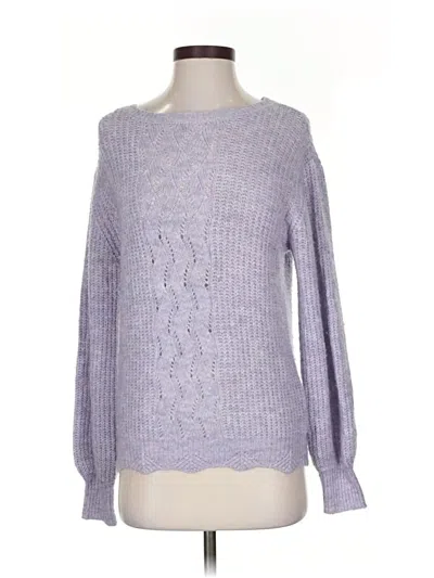 Pre-owned Cupcake Pullover Sweater In Purple