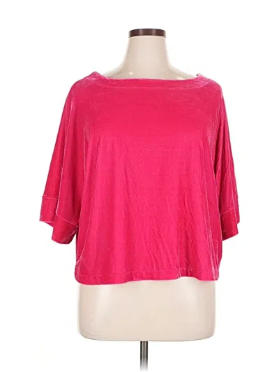 Pre-owned Cupcakes And Cashmere 3/4 Sleeve T-shirt In Pink