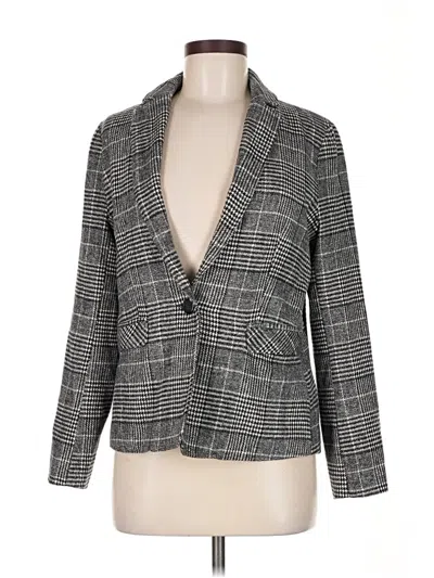 Pre-owned Cupcakes And Cashmere Blazer Jacket In Gray