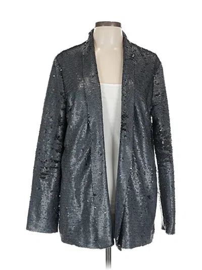 Pre-owned Cupcakes And Cashmere Blazer Jacket In Silver
