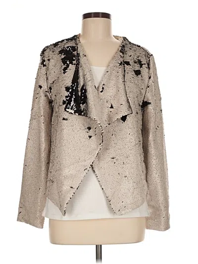 Pre-owned Cupcakes And Cashmere Blazer Jacket In Silver