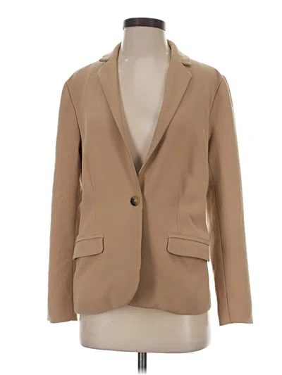 Pre-owned Cupcakes And Cashmere Blazer Jacket In Tan