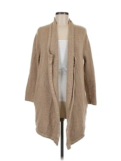 Pre-owned Cupcakes And Cashmere Cardigan Sweater In Brown
