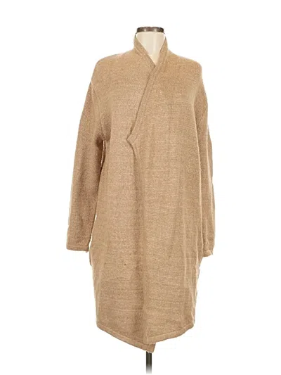 Pre-owned Cupcakes And Cashmere Cardigan Sweater In Brown